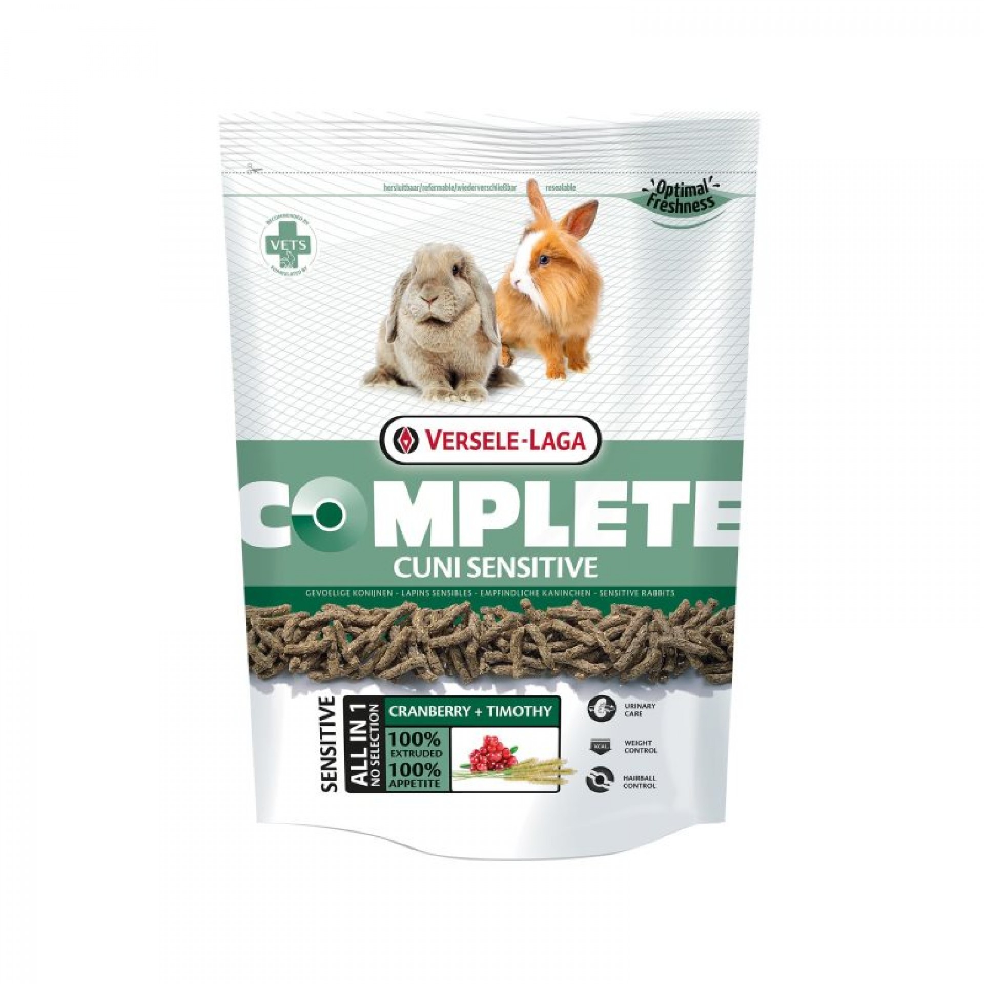 Alimento P/Coelhos Anões Mistura Sensitive 500 G V