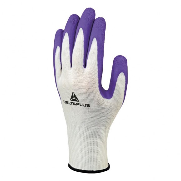 Luva Proteção Latex Jardineiro Branca N7 DeLTaplus Luva Proteção Latex Jardineiro Branca N7 DeLTaplus