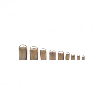 Chocalho pequeno c/Badalo Metal n�mero 0 CHOCALHOS