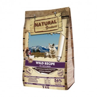 Alimento Seco Para Cão Wild 2 KG NATURAL GREATNESS Alimento Seco Para Cão Wild 2 KG NATURAL GREATNESS