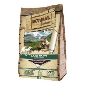 Alimento Seco Cão Borrego 2 KG NATURAL GREATNESS Alimento Seco Cão Borrego 2 KG NATURAL GREATNESS