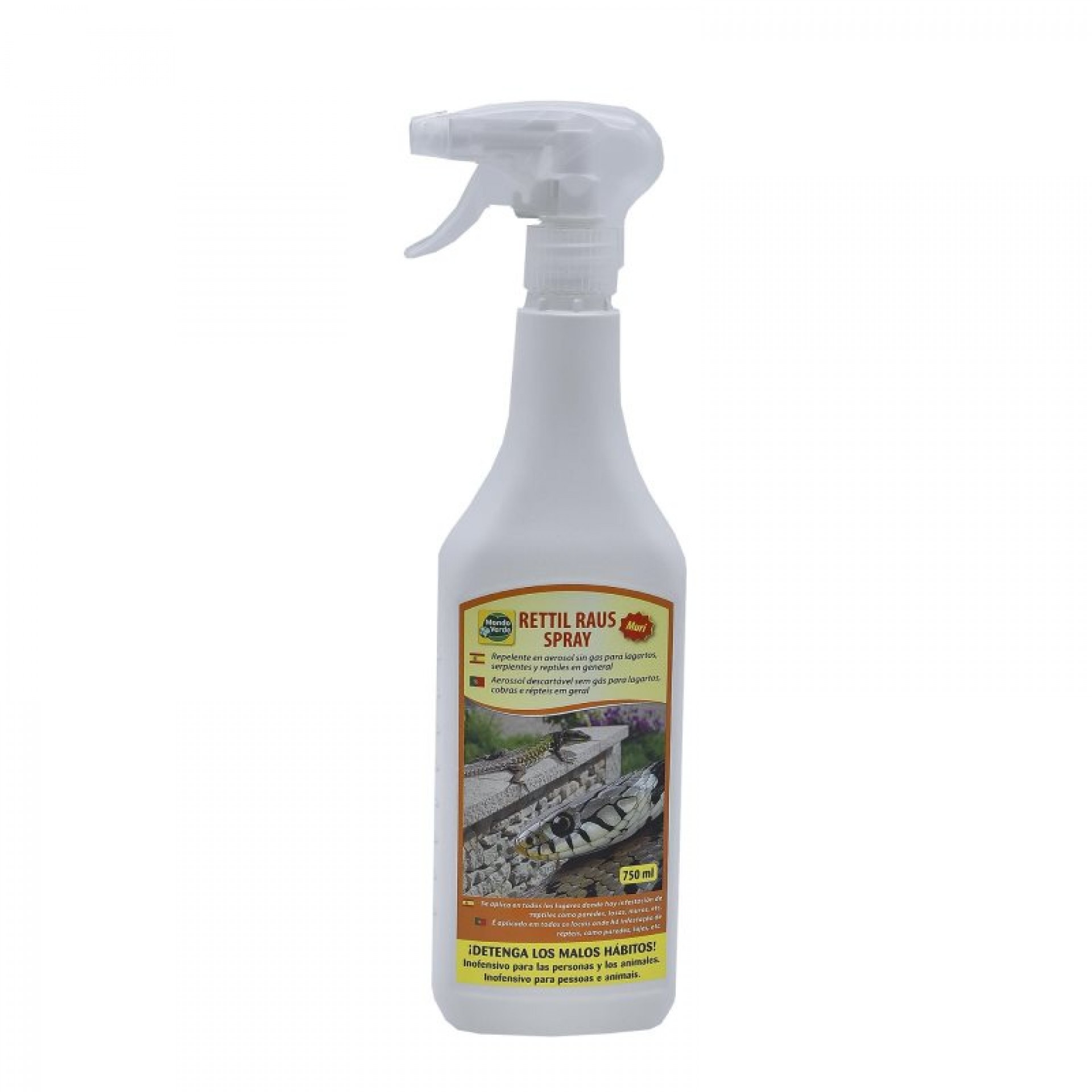 Repelente Spray Para Répteis 750 ML MONDO VERDE