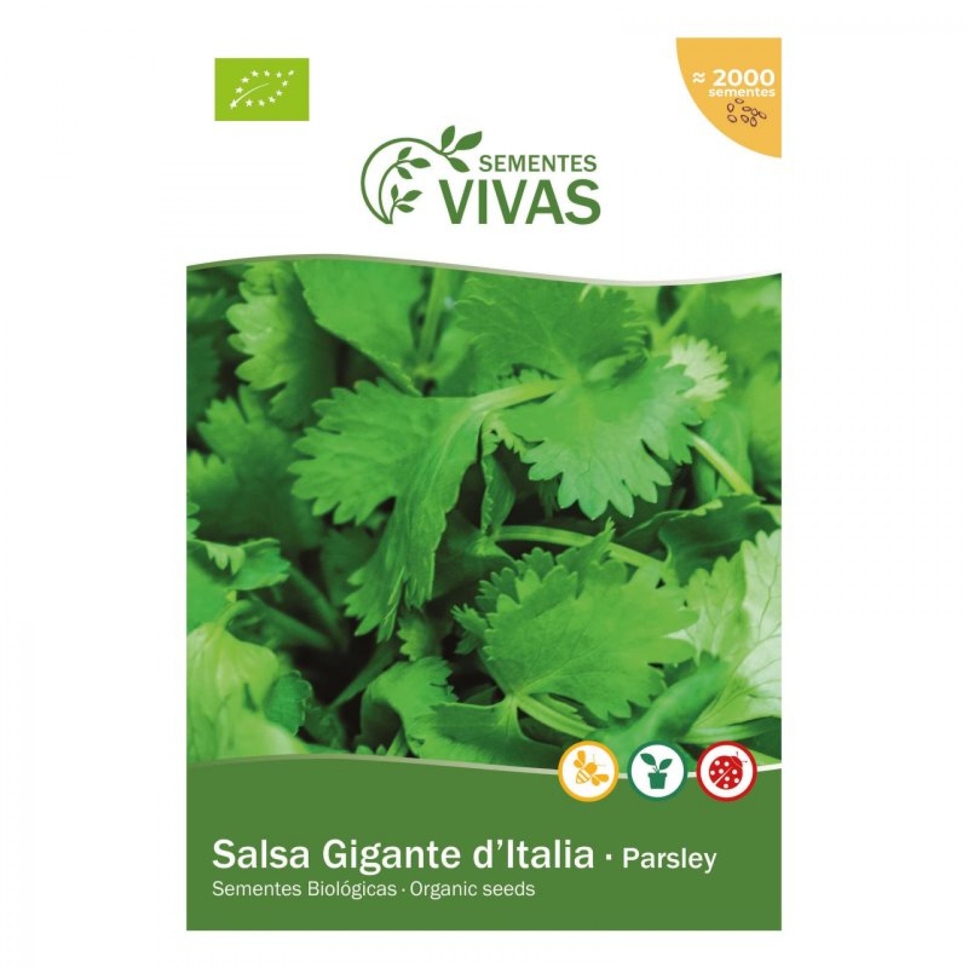 Salsa Gigante Itália 2 G SEMENTES VIVAS
