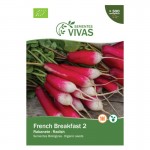 Rabanete French Breakfast 4 G SEMENTES VIVAS Rabanete French Breakfast 4 G SEMENTES VIVAS