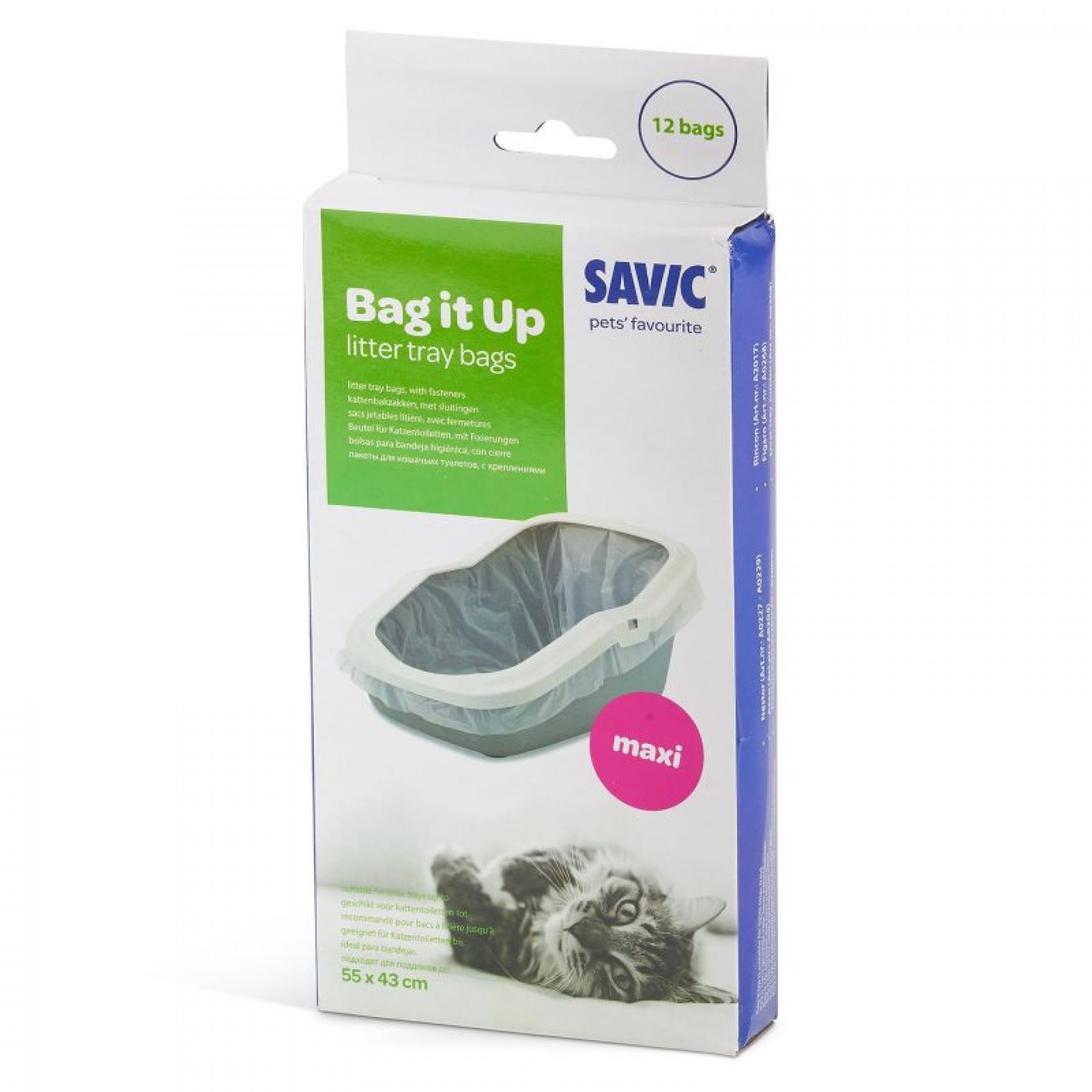 Saco Higiénico It Up P/Wc 55X43 CM 12 UN SAVIC