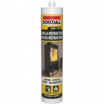 Massa Refrataria Preta SOUDAL 300ML Massa Refrataria Preta SOUDAL 300ML