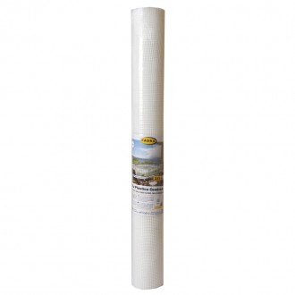 Rede Plastificada Quadrada 5 MM Branca 1X5 M FAURA