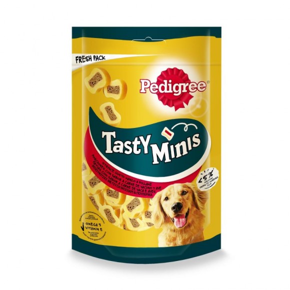 SNACK PARA C�O TASTYBITES CHEWY 130 G PEDIGREE