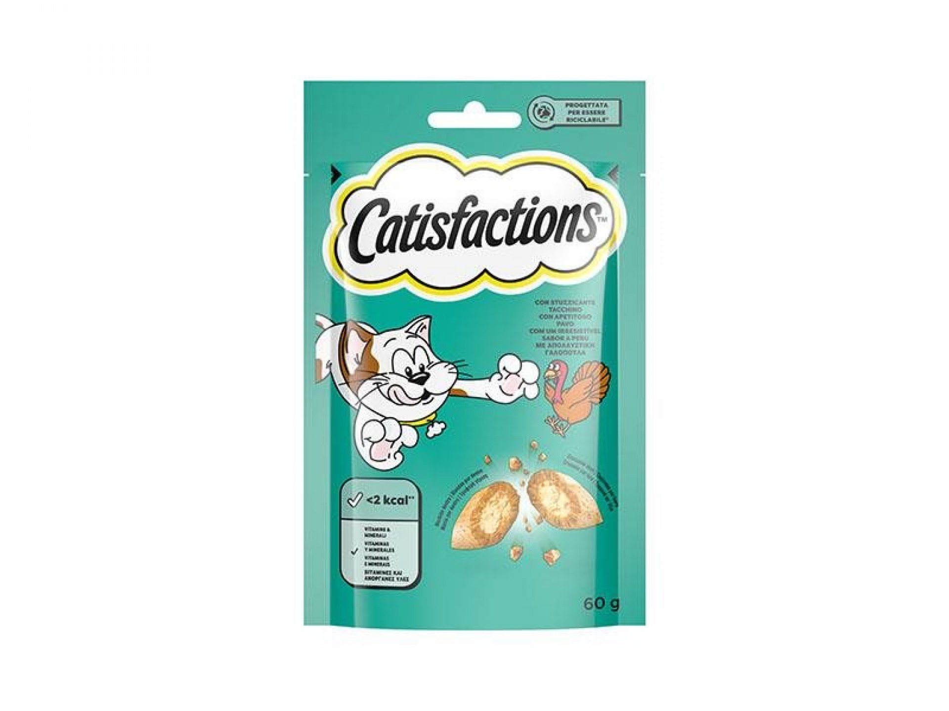 Snack Para Gato Perú 60 G CATISFACTION