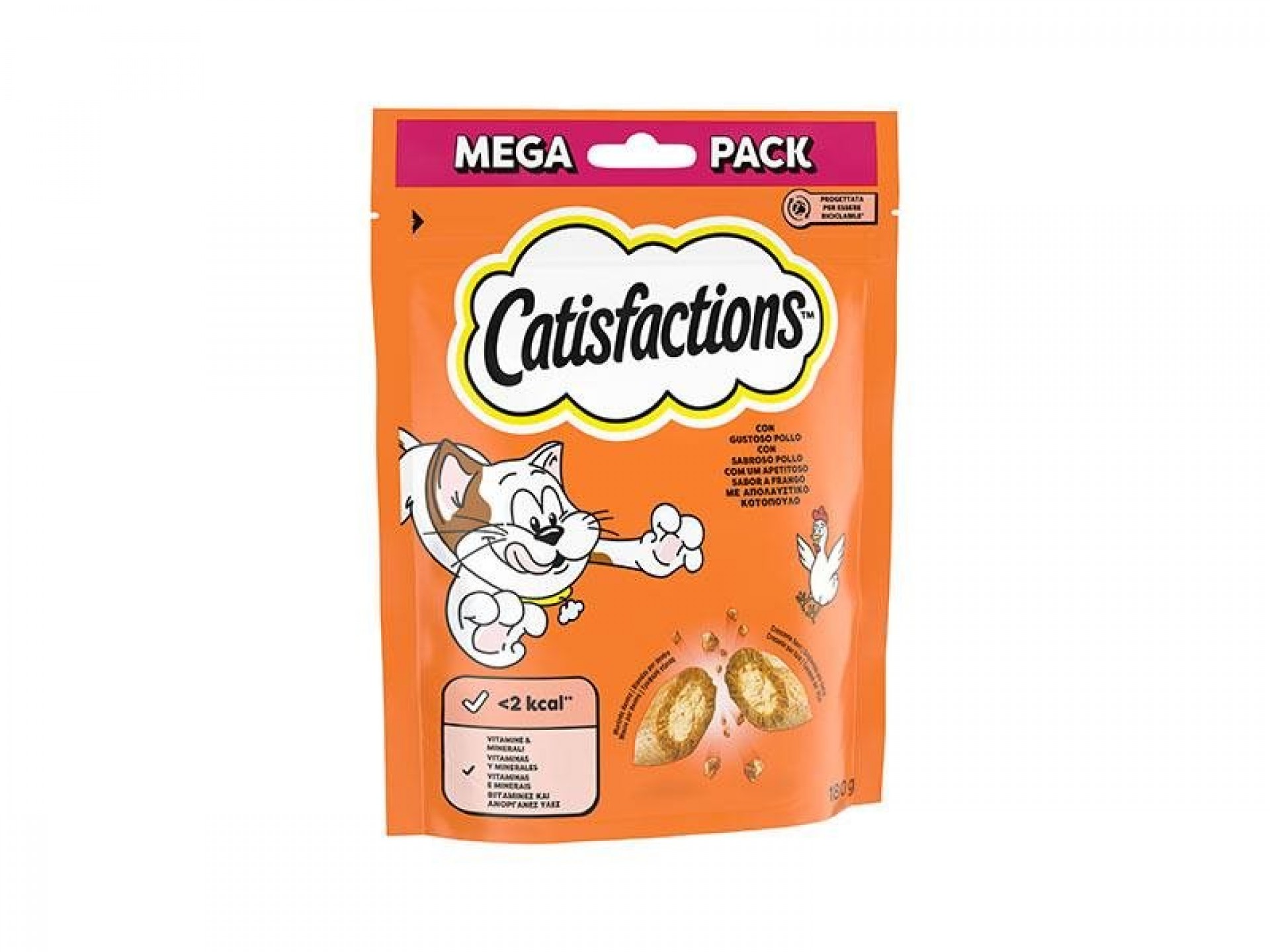 Snack Para Gato Galinha 180 G CATISFACTION