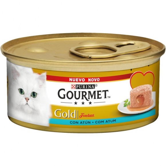 Alimento H�mid Gato Fondant Atum 85 G GOURMET GOLD