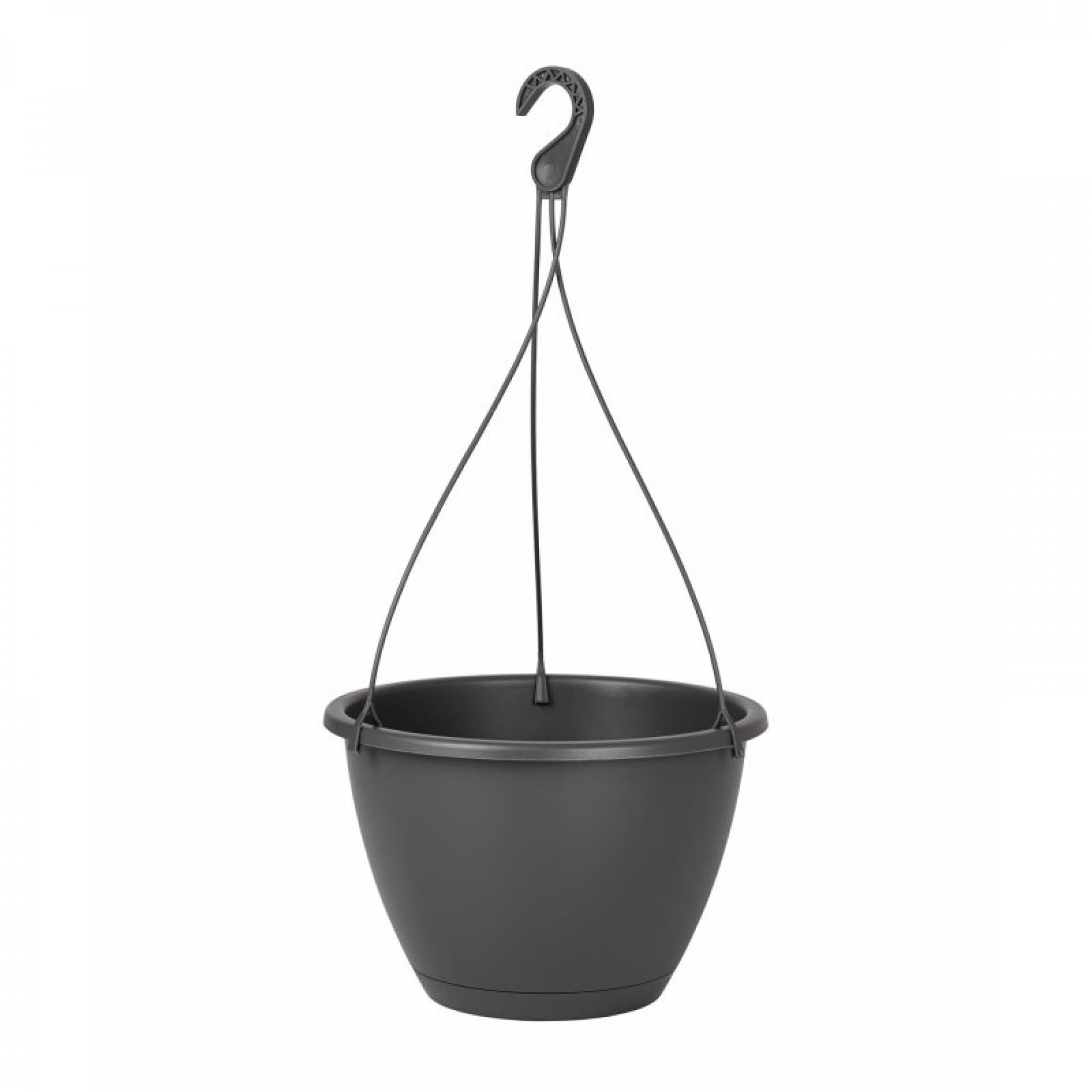 Vaso Suspensão Algarve Antracite 25 CM ARTEVASI
