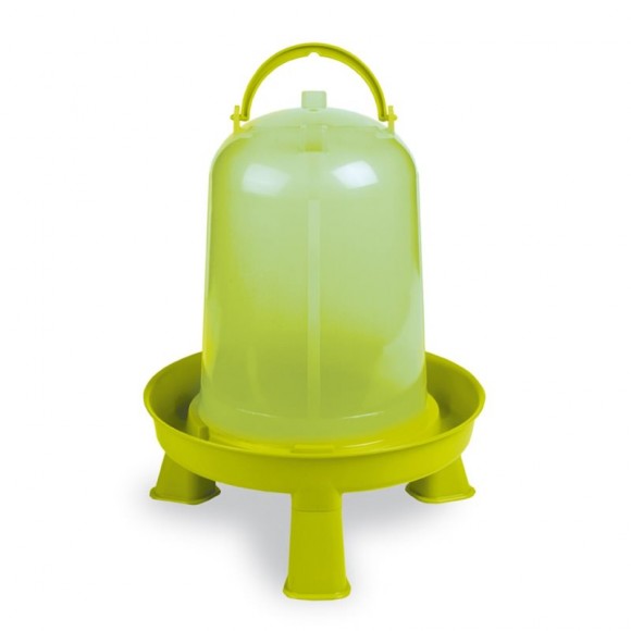 Bebedouro de Plástico c/Pes p/Aves 5LT GAUN Bebedouro de Plástico c/Pes p/Aves 5LT GAUN