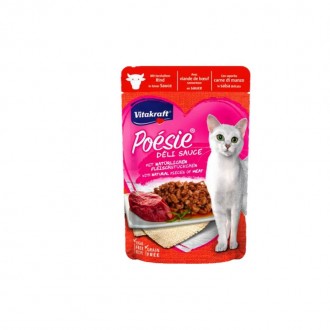 Alimento H�mido Para Gato Vitela 85 G POESIE