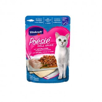 Alimento H�mido Para Gato Bacalhau 85 G POESIE