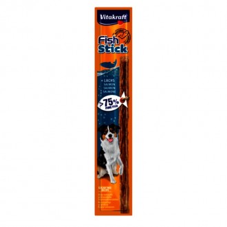Snack Para Cão Fish Stick Salmão 15 G VITAKRAFT Snack Para Cão Fish Stick Salmão 15 G VITAKRAFT