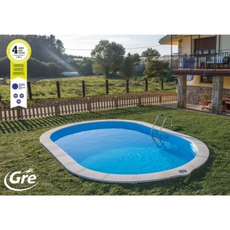 Piscina Enterrada SUMATRA 500X300X120 CM GRE Piscina Enterrada SUMATRA 500X300X120 CM GRE