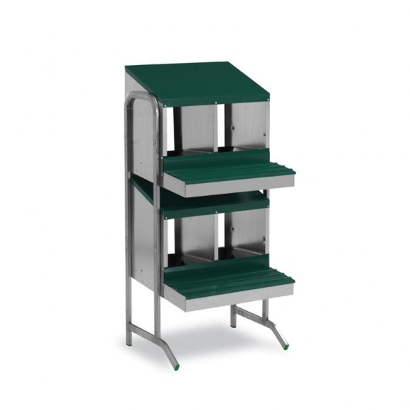 Bateria de 4 Abrigos p/Postura de Aves GAUN Bateria de 4 Abrigos p/Postura de Aves GAUN