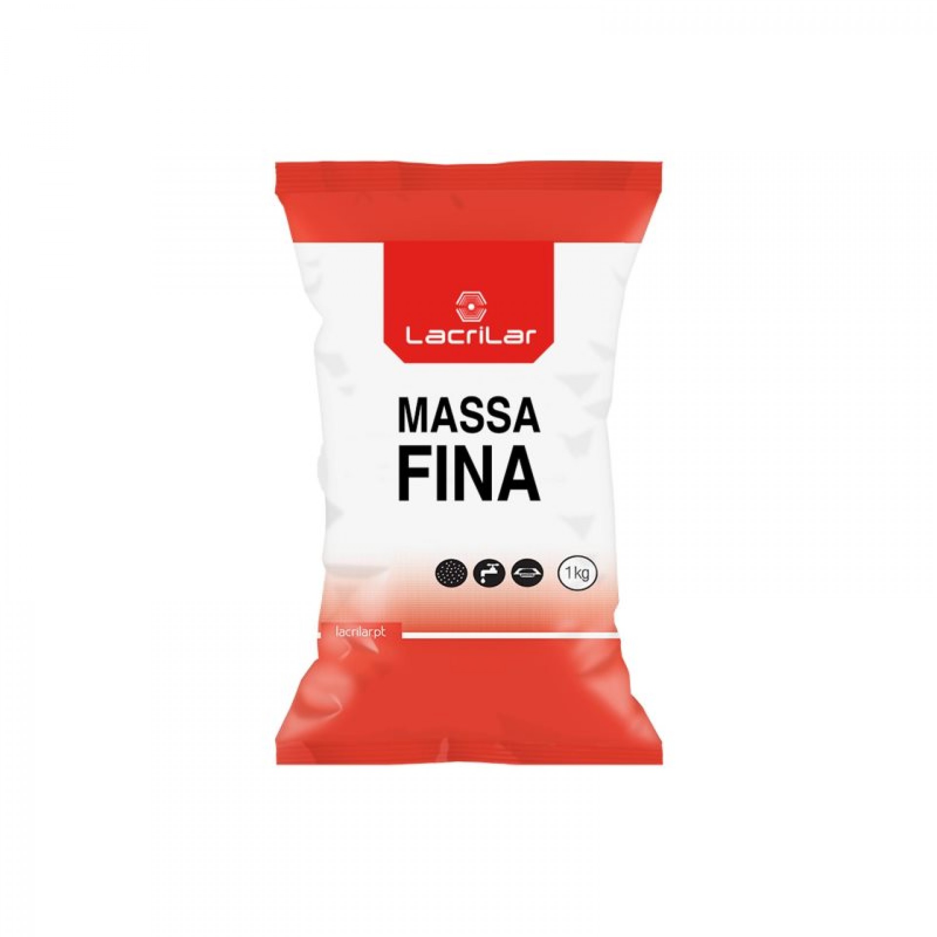 Massa Fina Lacrilar 1KG