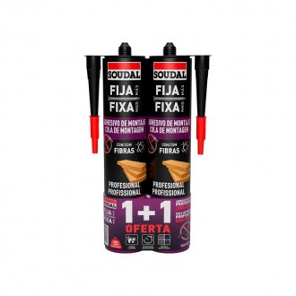 Cola Montagem Profissional Beje 760 GR SOUDAL Cola Montagem Profissional Beje 760 GR SOUDAL