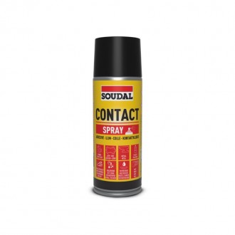 Cola Contacto Spray Amarelo SOUDAL 300ML Cola Contacto Spray Amarelo SOUDAL 300ML