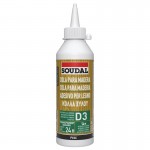 Cola Madeira D3 Branca SOUDAL 250Gr Cola Madeira D3 Branca SOUDAL 250Gr