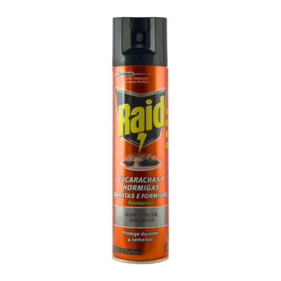 Inseticida Rast Baratas/Formigas 400 ML RAID Inseticida Rast Baratas/Formigas 400 ML RAID