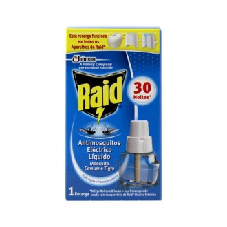 Inseticida El�trico Recarga 30 Noites 21 ML RAID