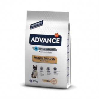 Al Sc Cão Adult Bulldog Francês Pat 7,5 KG ADVANCE Al Sc Cão Adult Bulldog Francês Pat 7,5 KG ADVANCE