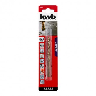 Broca HSS Cobalto 7.0MM KWB