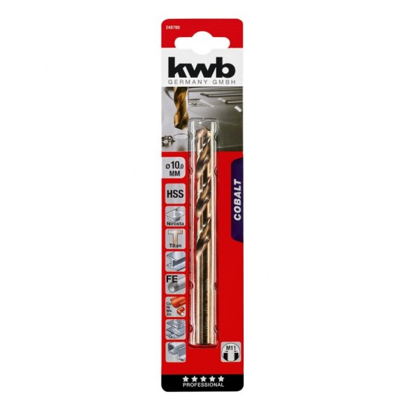 Broca HSS-G 10.0MM KWB