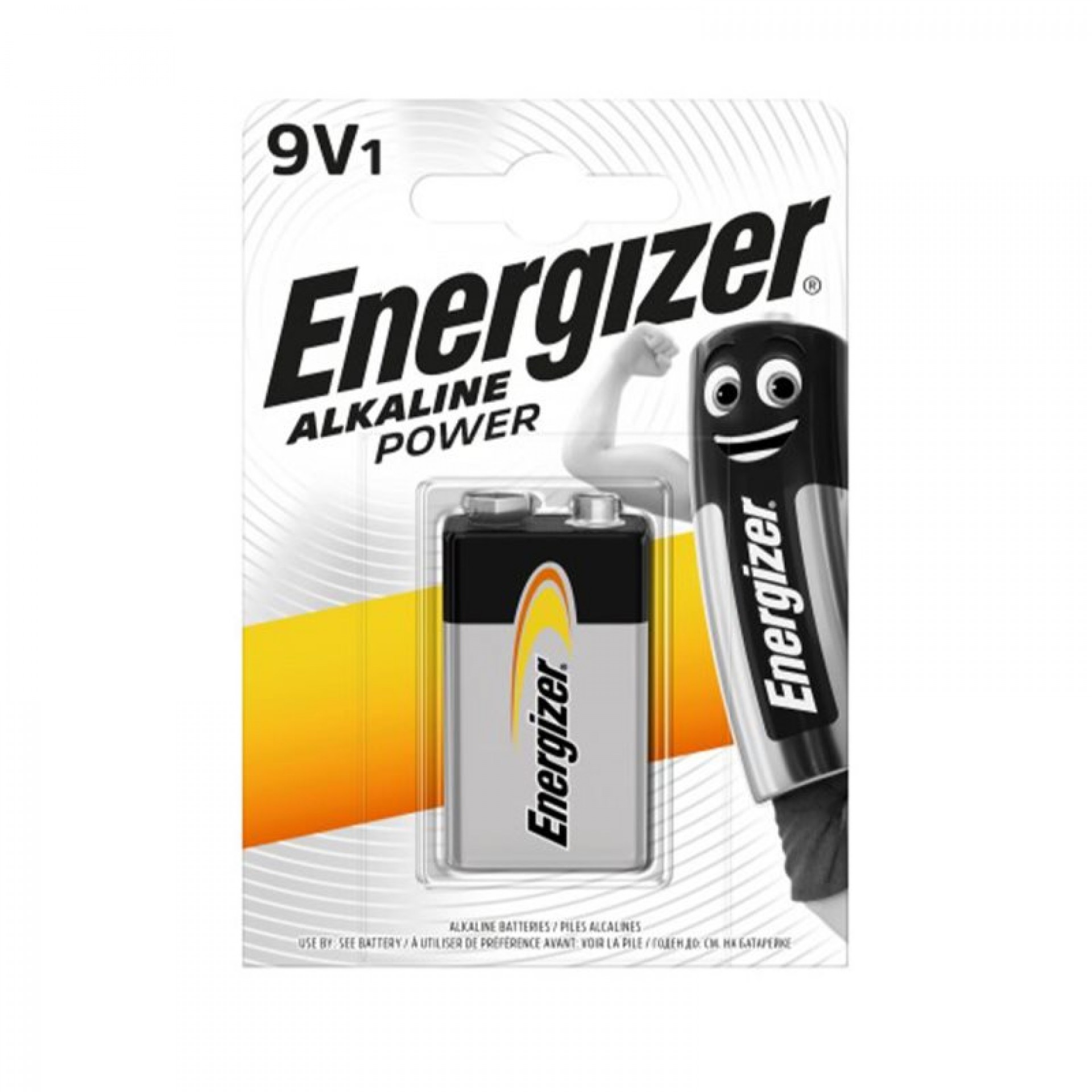 Pilha Alk Power 6Lr61 (9V) Ene
