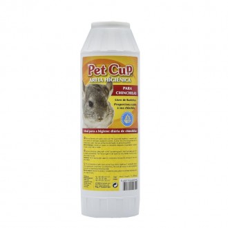 Areia P/Roedores 1,9 KG PET CUP Areia P/Roedores 1,9 KG PET CUP