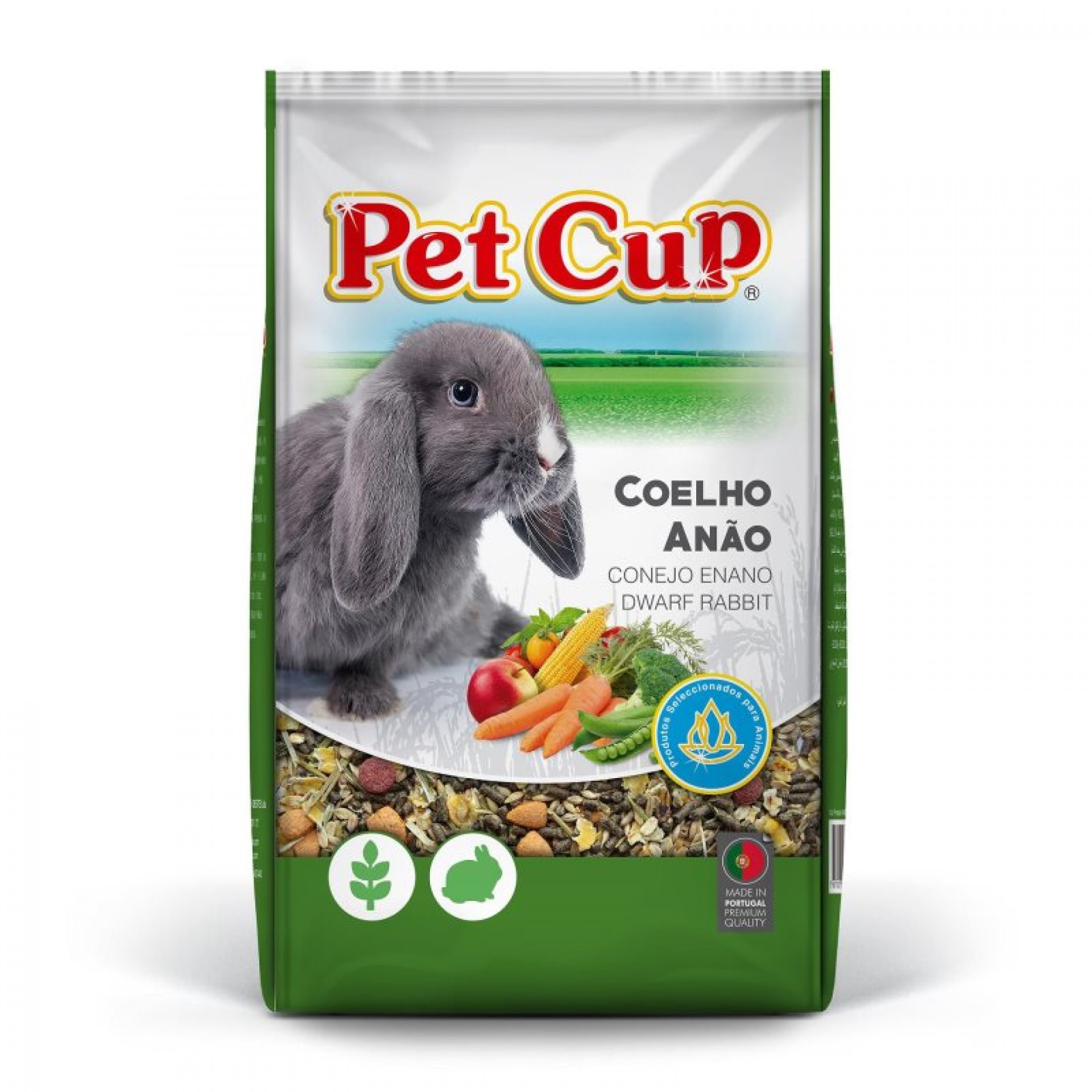 Alimento P/Coelho Mistura Cocktail 3 KG PETCUP