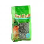 Semente Girassol Raiado Miúdo PET CUP 3KG Semente Girassol Raiado Miúdo PET CUP 3KG