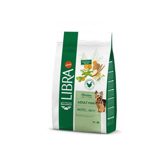 Alimento Seco Cão Adulto Mini Frango 8 KG LIBRA Alimento Seco Cão Adulto Mini Frango 8 KG LIBRA