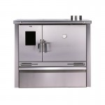 Fogao Lenha Mediluxo Inox Me16 METLOR Fogao Lenha Mediluxo Inox Me16 METLOR