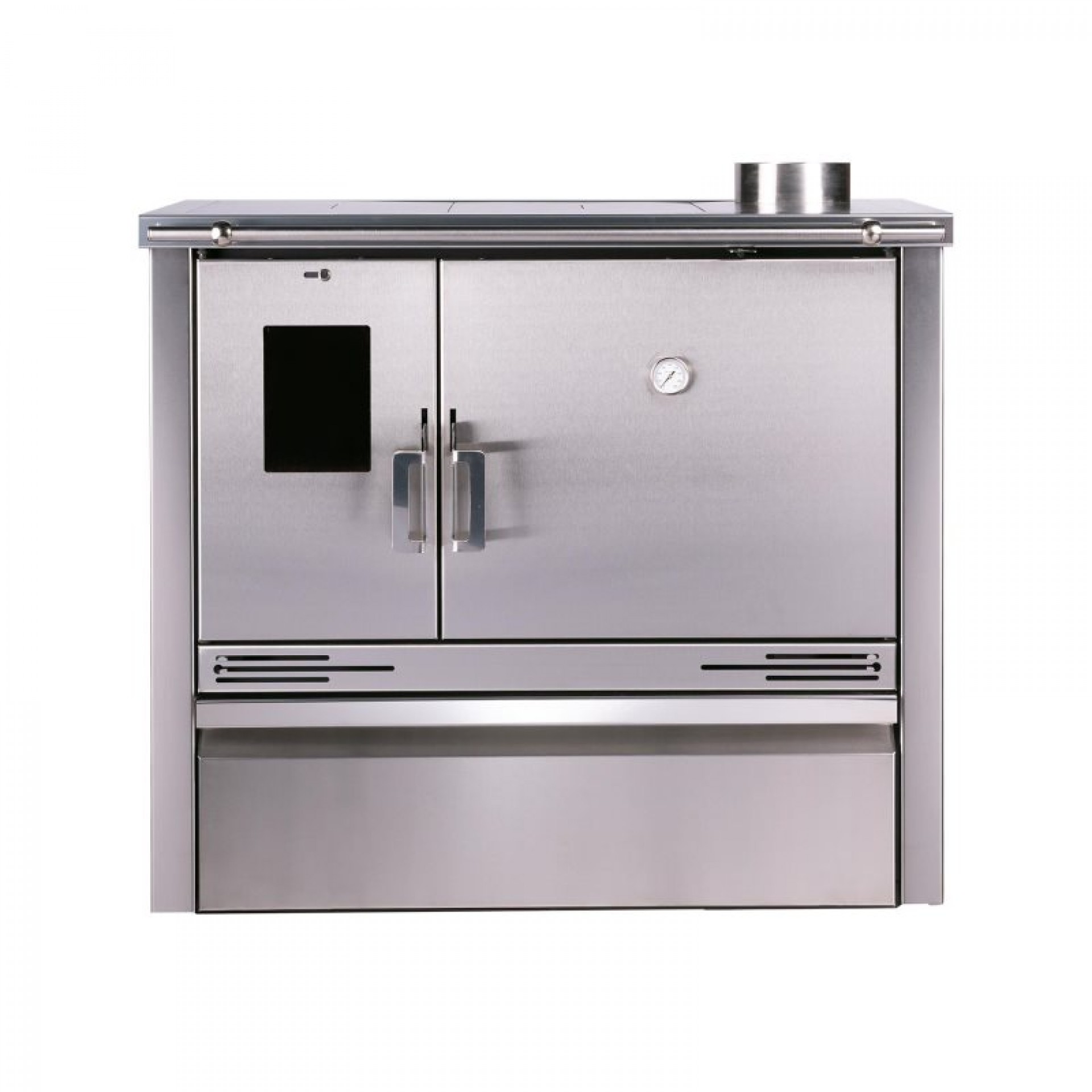 Fogao Lenha Mediluxo Inox Me16 METLOR