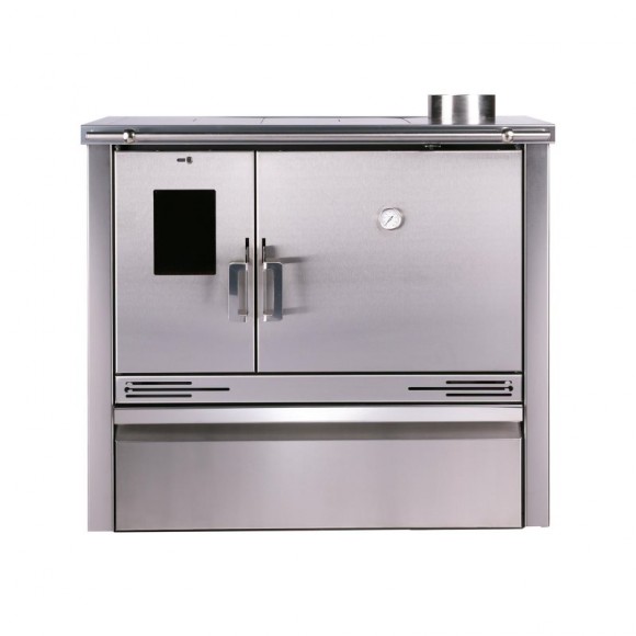 Fogao Lenha Mediluxo Inox Me16 METLOR Fogao Lenha Mediluxo Inox Me16 METLOR
