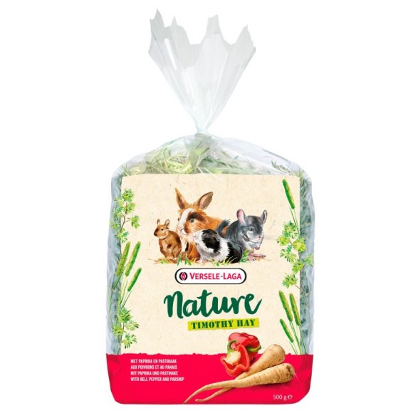 Feno P/Roedores Piment�o/Cherovia 500 G VERSE LAGA
