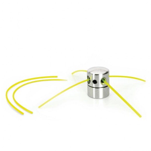 Cabe�a Al�minio P/ Ro�adora 4 Furos C/ Nylon 2MM V