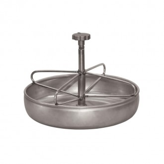 Comedouro Em Inox Para Leit�es 2 KG KERBL