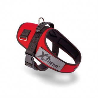 Peitoral Para Cão Com Alça Vermelho XL 90/75-110 CM X-TREME Peitoral Para Cão Com Alça Vermelho XL 90/75-110 CM X-TREME