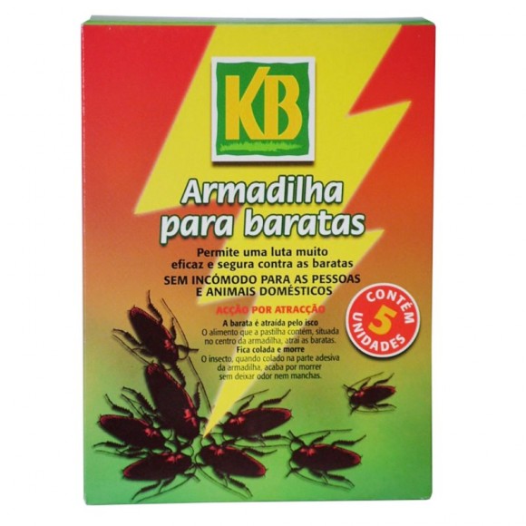 Armadilha Para Baratas 5 UN KB Armadilha Para Baratas 5 UN KB