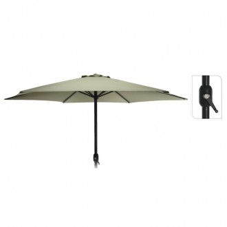 Chap�u Alum�nio Com Manivela Verde Azeitona 3 M