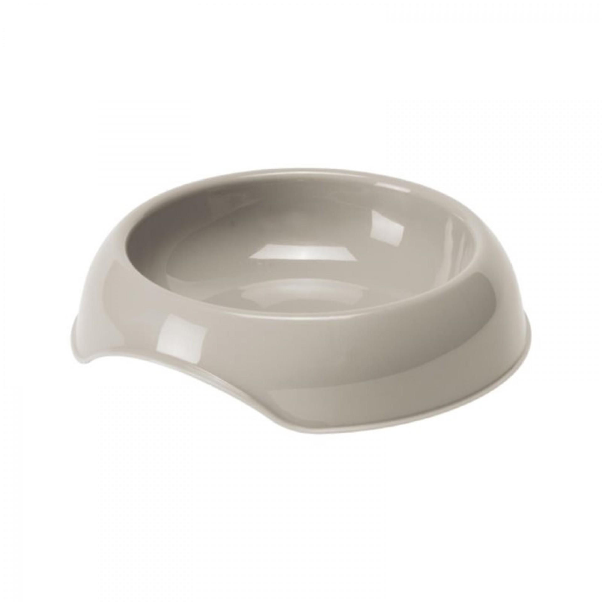Comedouro Plástico Gusto Cinzento 200 ML MODERNA