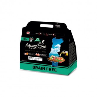 Alim Seco C�o S�nior 3 KG HAPPYONE MEDITERRANEUM