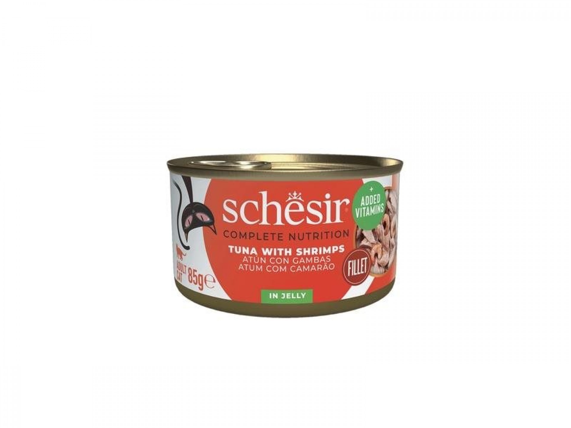 Alimento Húmido Gato Atum E Gambas 85 G SCHESIR