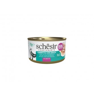 Alimento Gato Atum E Dourado Em Caldo 70 G SCHESIR Alimento Gato Atum E Dourado Em Caldo 70 G SCHESIR