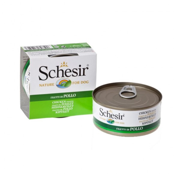 Alimento Húmido P/ Cão Filet Frang 150 GR SCHESIR Alimento Húmido P/ Cão Filet Frang 150 GR SCHESIR